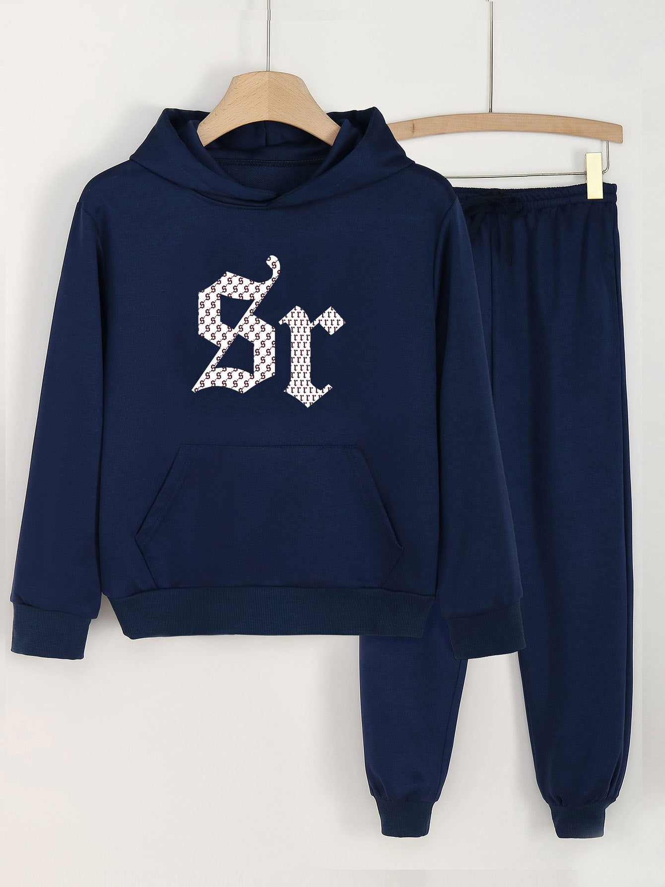 2pcs Hoodies & Jogger Pants Set Girls Sports Fall Christmas Gift