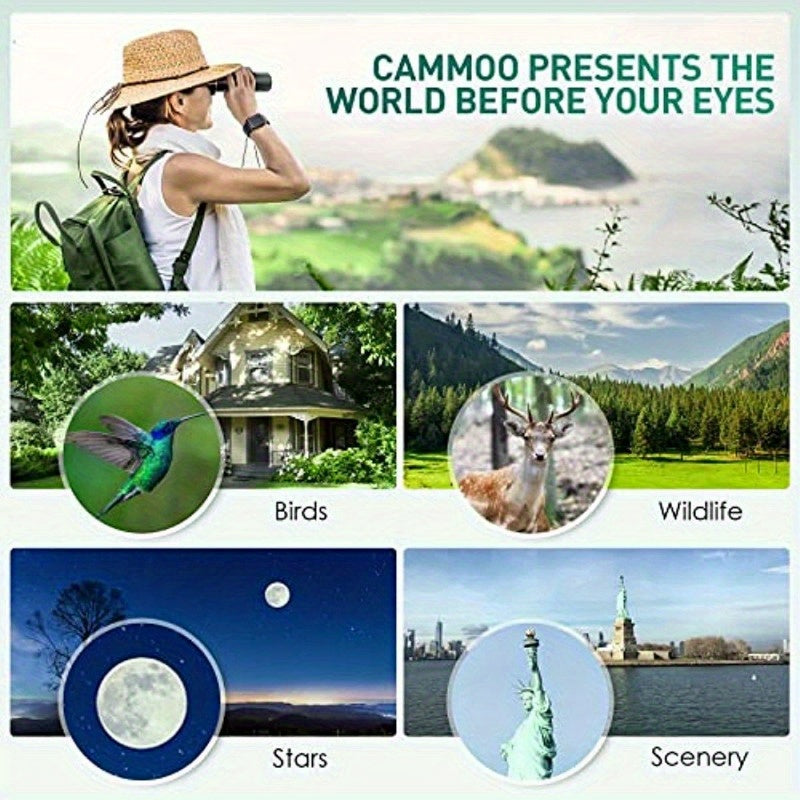 24mm Large Eyepiece High Power Monocular Telescope for Bird Watching