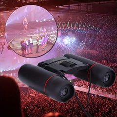 Waterproof Small Binoculars HD for Travel Camping Hiking