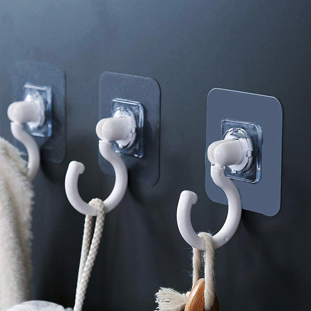 360 Rotatable Hook Self adhesive Ceiling Hanging Hook For Hanging Bird Feeder