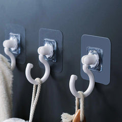 360 Rotatable Hook Self adhesive Ceiling Hanging Hook For Hanging Bird Feeder