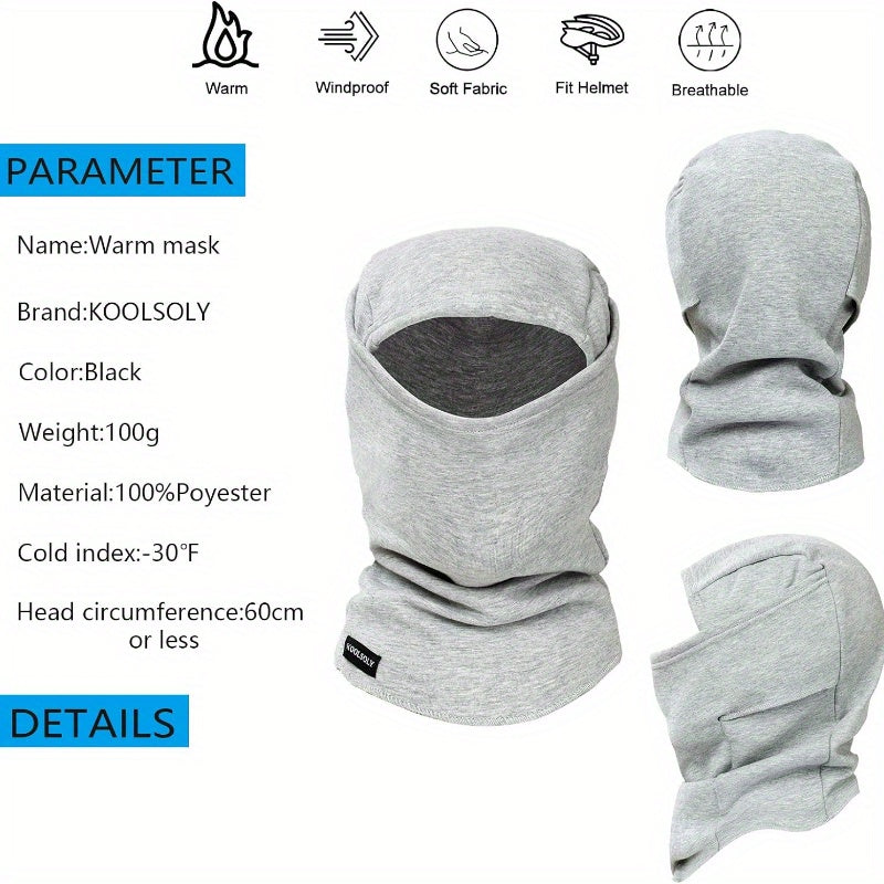 Balaclava Ski Mask Fleece Winter Sports Cap Men Women