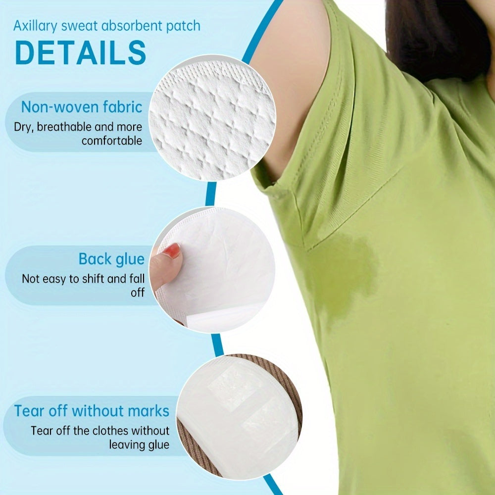 Disposable Armpit Sweat Pads Underarm Absorption Lightweight Breathable
