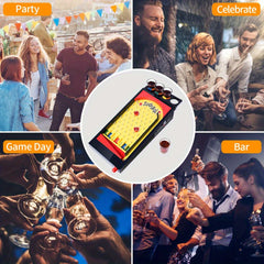 Drinking Game Pinball Entertainment Bar Shooting Ball Toy Plastic Adults