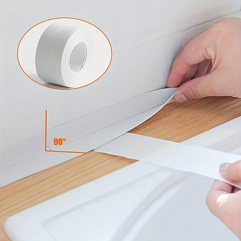 Waterproof PVC Self Adhesive Tape for Bathroom Sink & Kitchen