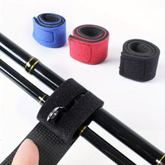 10pcs Stretchy Fishing Rod Belt for Casting Spinning Fly Rods Tackle Tie