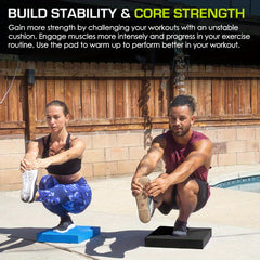 TPE Exercise Balance Pad Non Slip Foam Knee Pad For Fitness