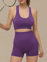 2pcs Girls Top Shorts Activewear Set Sports Yoga Gift 10 16y