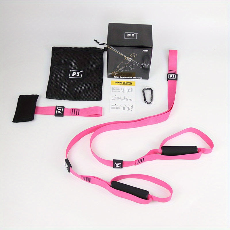 Suspension Training Belt Fitness Tension Rope for Body Stretching