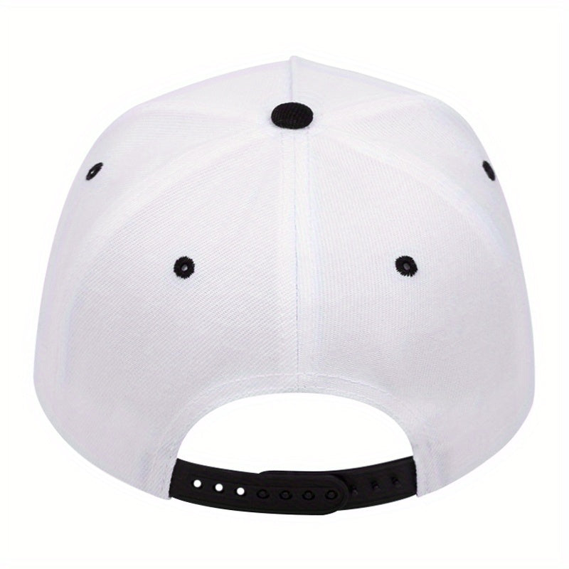 Men's Baseball Cap Snapback Hat Adjustable Sun Protection