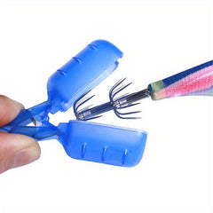 1pc Fishing Hook Plastic Protector Anti-scratch Squid Hook Cover