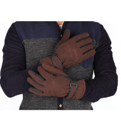 Thickened Fleece Winter Gloves Windproof Anti Slip Outdoor Sports