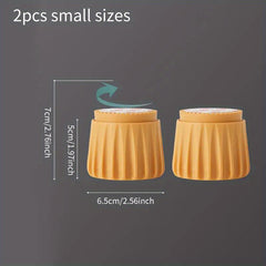 2pcs Adjustable Headboard Stoppers Self Adhesive Stabilizers