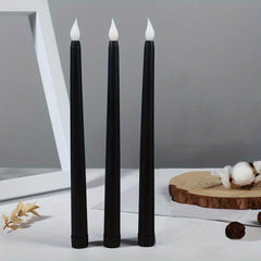 3pcs LED Long Pole Electronic Candle Lights for Wedding Party Decoration