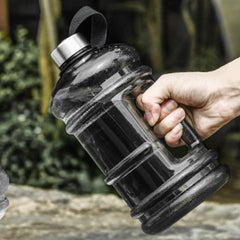 2000ml Sports Water Bottle With Handle, Fitness Cup