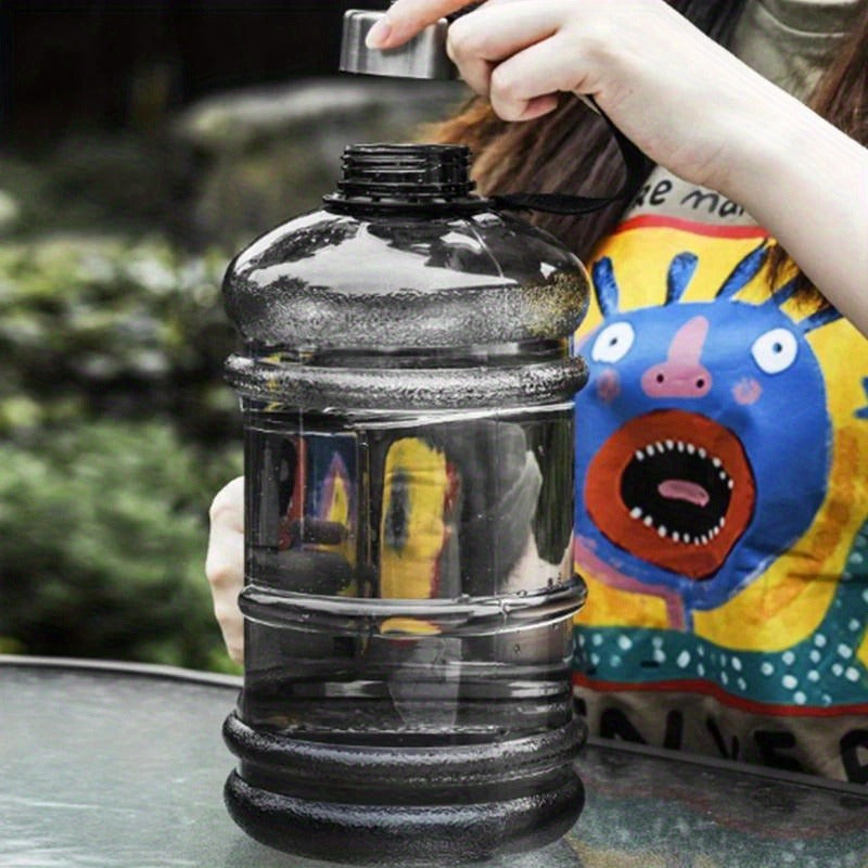 2000ml Sports Water Bottle With Handle, Fitness Cup