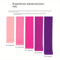 Gradient Yoga Resistance Band for Body Shaping