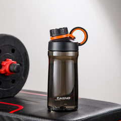 500ml Frosted Plastic Water Bottle Gym Travel Outdoor Sports Fitness