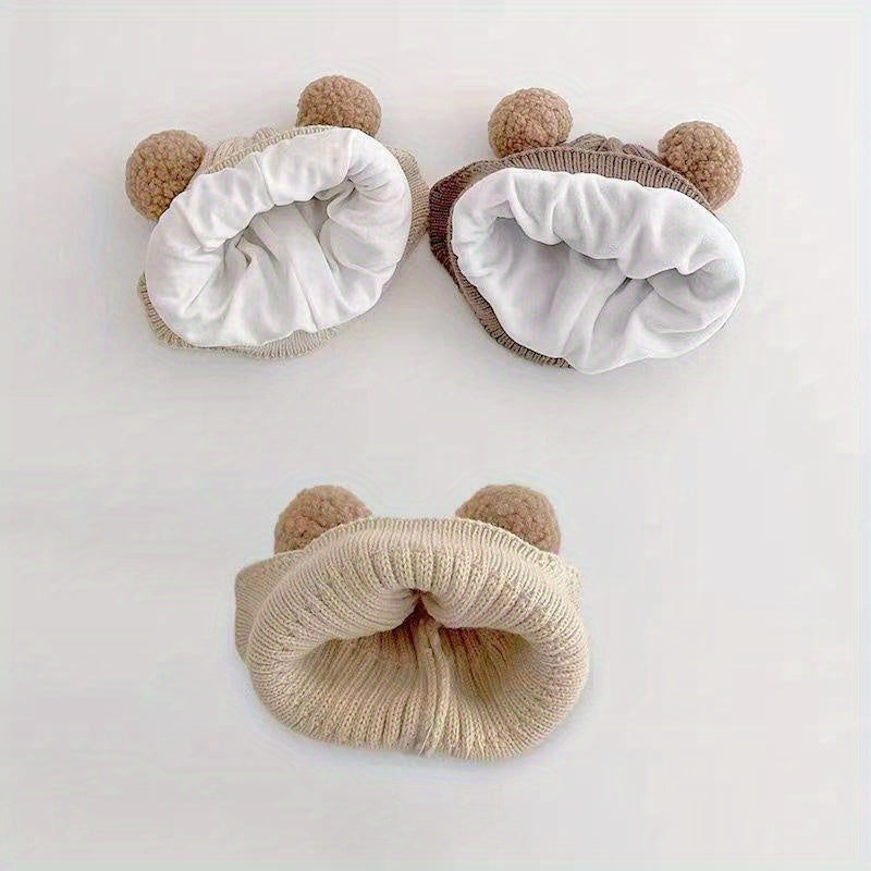 Kids Knitted Hat Winter Beanie Warm Baby Hat