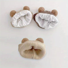 Kids Knitted Hat Winter Beanie Warm Baby Hat