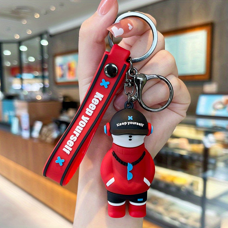 Bear Keychain Cartoon Car Key Bag Hanging Pendant Accessories