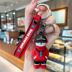 Bear Keychain Cartoon Car Key Bag Hanging Pendant Accessories