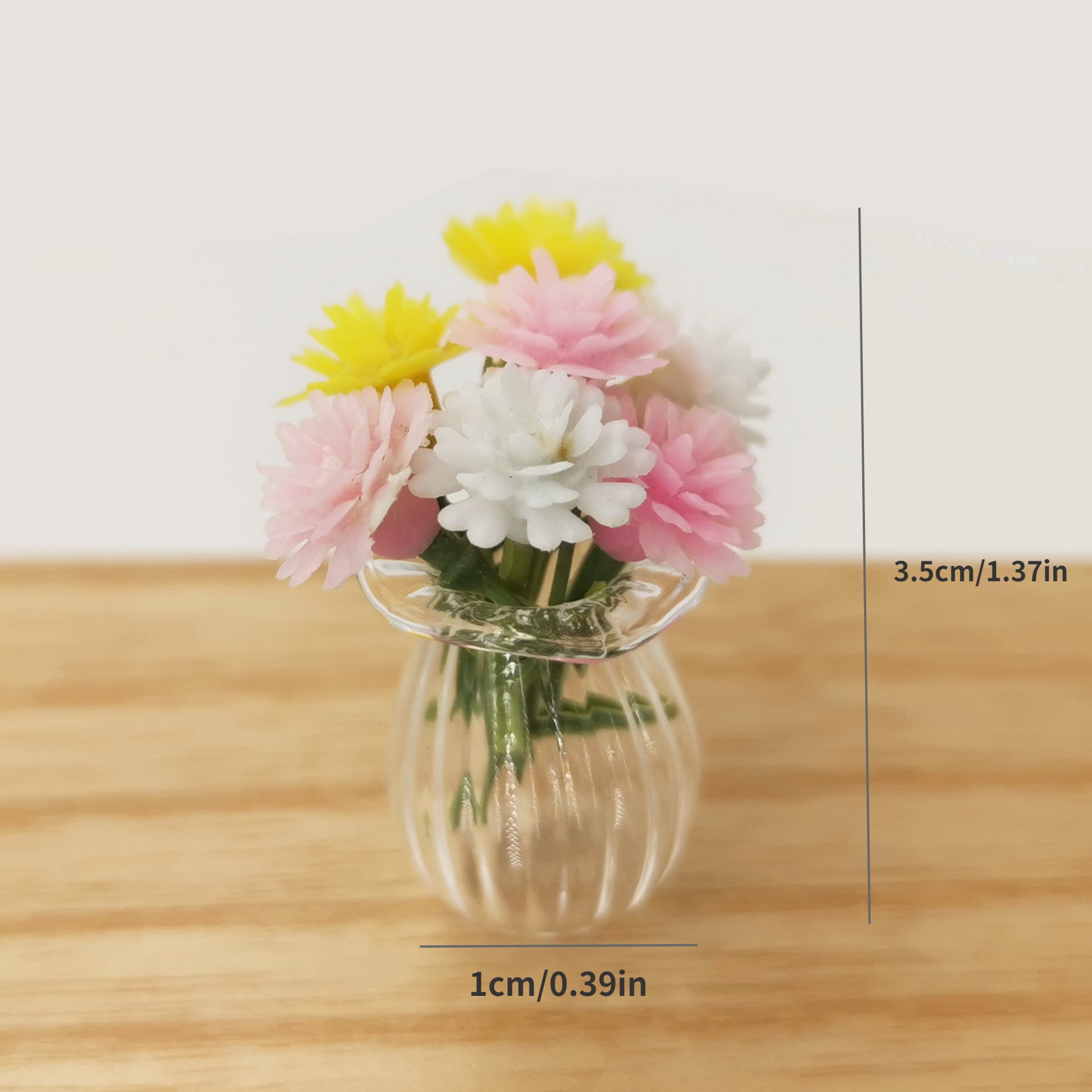 Mini Dollhouse Furniture Models Vase Ornament Gift