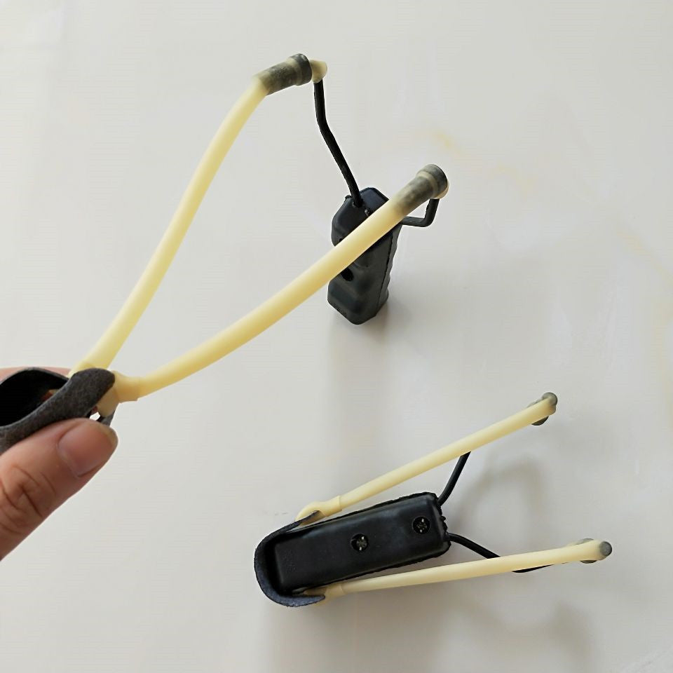Powerful Slingshot Handle Traditional Toy For Outdoor Play
