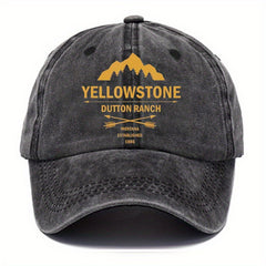 Printed Baseball Cap for Men and Women Vintage Dad Hat Outdoor Sun Hat