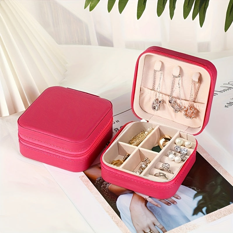 Portable Jewelry Storage Bag Organizer Box for Travel