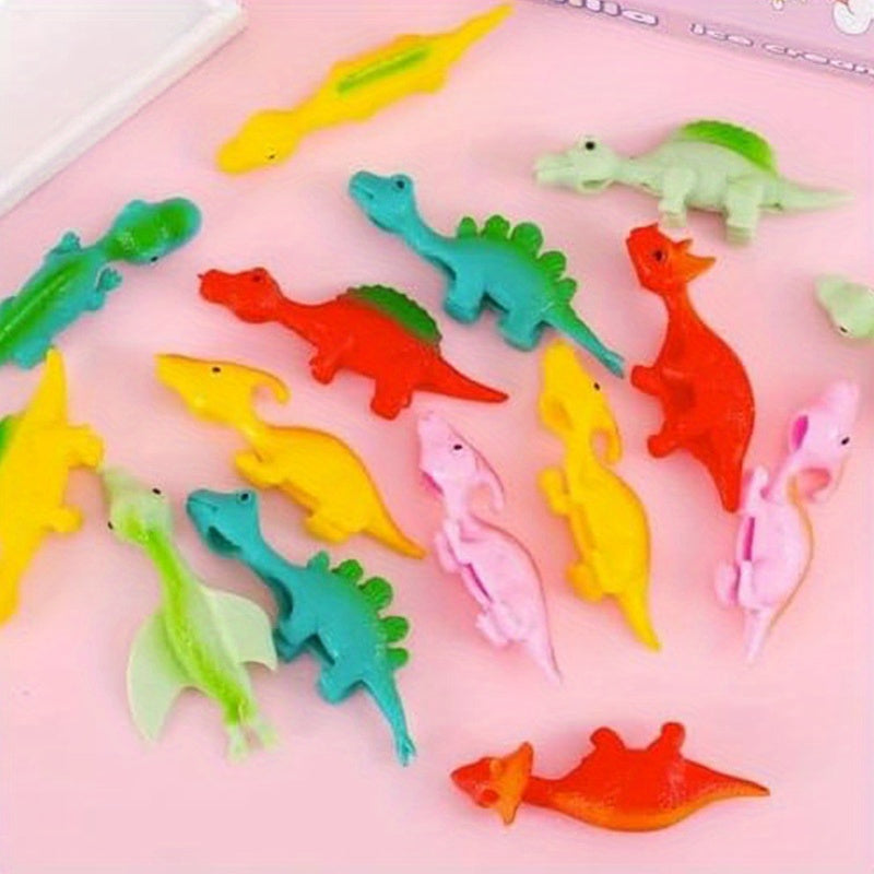 5pcs Catapult Finger Slingshot Venting Fun Wall Toy