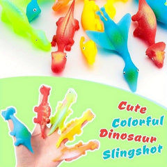 5pcs Catapult Finger Slingshot Venting Fun Wall Toy