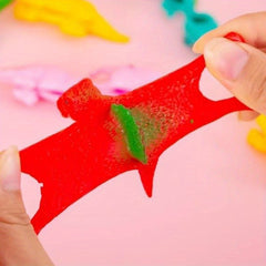 5pcs Catapult Finger Slingshot Venting Fun Wall Toy
