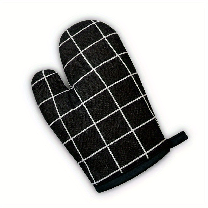 2pcs Nordic Style Heat Insulating Gloves for Microwave and Oven