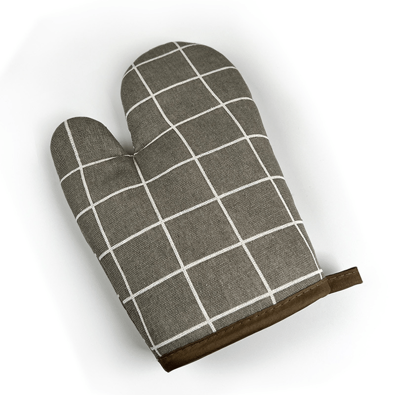 2pcs Nordic Style Heat Insulating Gloves for Microwave and Oven