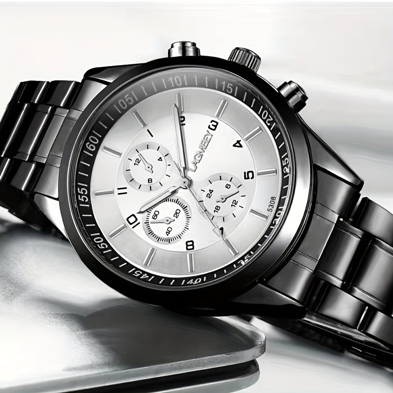 Men's Ultra Thin Steel Strap Sports Watch