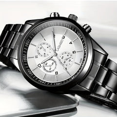 Men's Ultra Thin Steel Strap Sports Watch