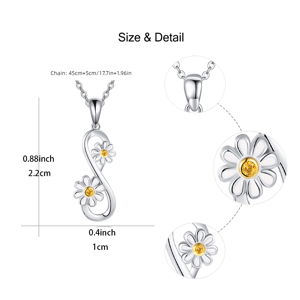 Daisy Necklace Great Christmas Halloween Thanksgiving Gift Year's Gift Gift
