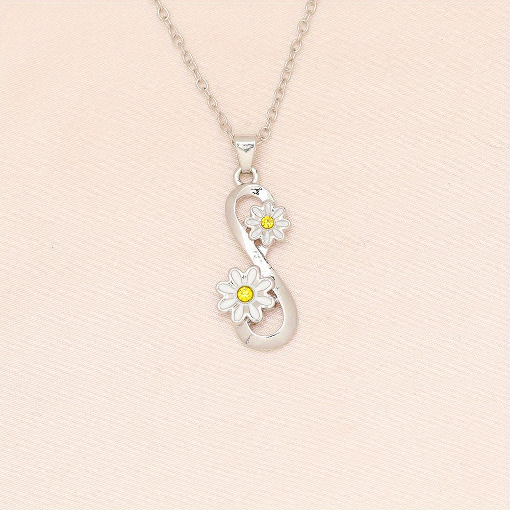 Daisy Necklace Great Christmas Halloween Thanksgiving Gift Year's Gift Gift