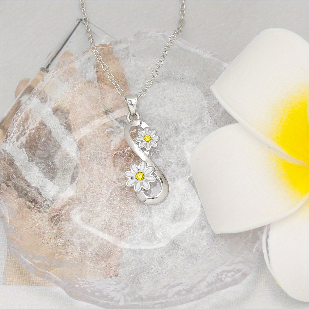 Daisy Necklace Great Christmas Halloween Thanksgiving Gift Year's Gift Gift
