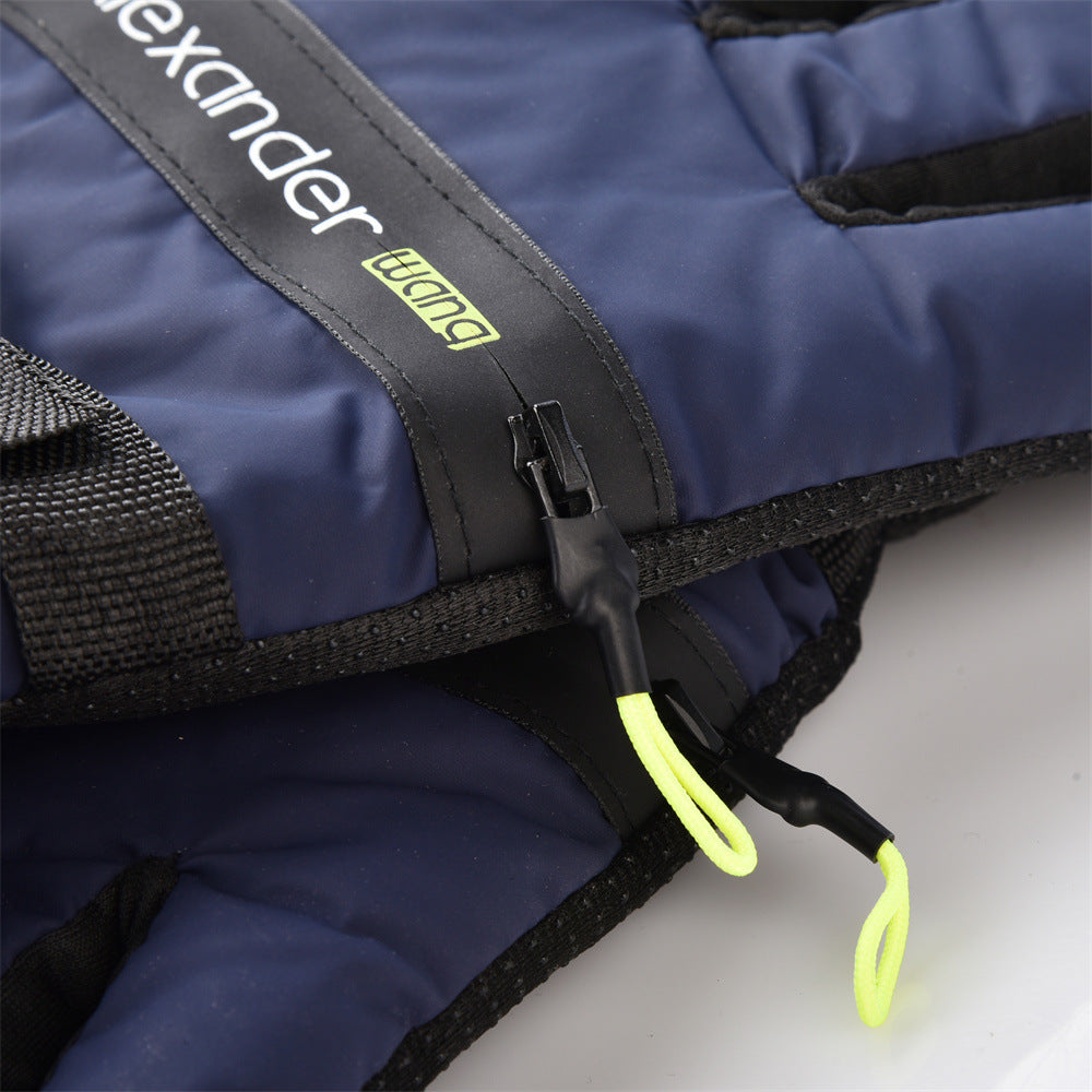 Windproof Coldproof Winter Warm Zipper Gloves Non-slip Cycling Sports Gloves