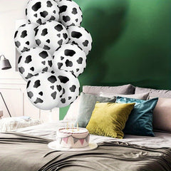 20pcs Cow Balloon Funny Printed Birthday Farm Party Decoration Supplies