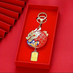 Dragon Key Chain Chinese Style Backpack Pendant Year Gift