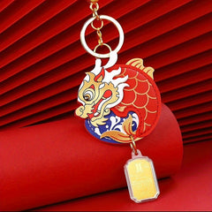 Dragon Key Chain Chinese Style Backpack Pendant Year Gift