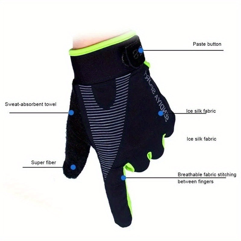 Winter Thermal Unisex Touchscreen Cycling Gloves