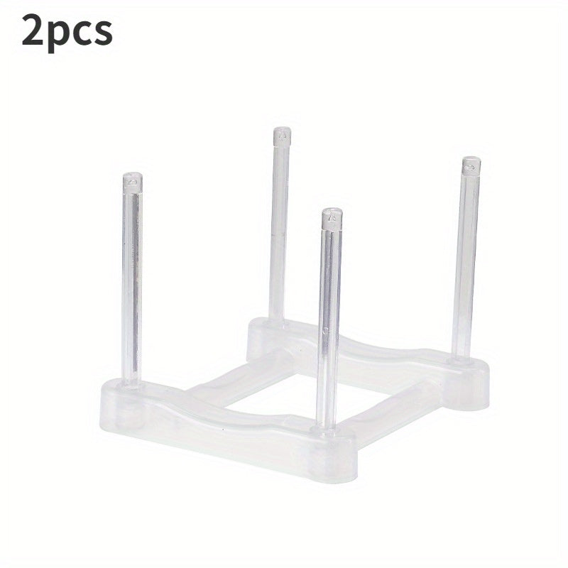 Stackable Cup Storage Rack Transparent Desktop Holder