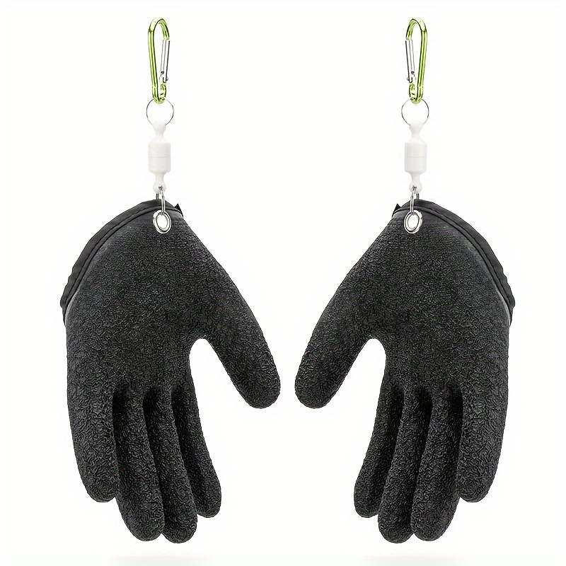Waterproof Fish Cleaning Gloves With Magnetic Buckle Handle