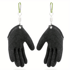 Waterproof Fish Cleaning Gloves With Magnetic Buckle Handle