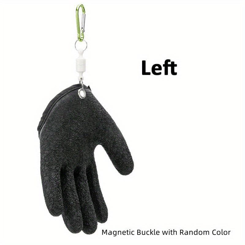 Waterproof Fish Cleaning Gloves With Magnetic Buckle Handle