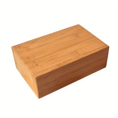 Bamboo Fiber Yoga Block Lightweight Fitness Brick for Gym Workout